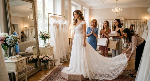 Réussir le choix de sa robe de mariée en fonction de sa morphologie