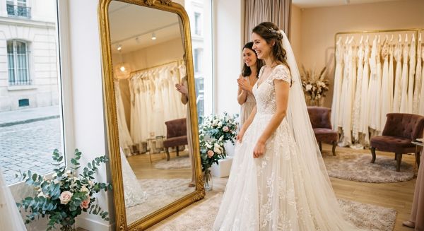 Réussir le choix de sa robe de mariée en fonction de sa morphologie